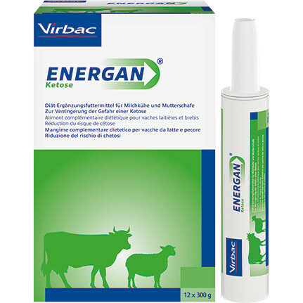 Energan Ketose Mangime Dietetico Chetosi Per Vacche Da Latte/Pecore 12 Tubi Siringhe-2