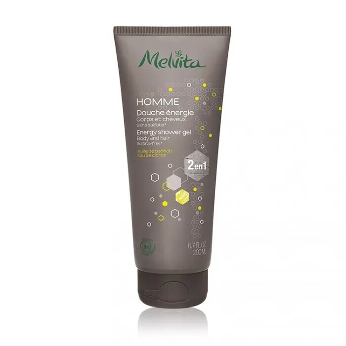 Melvita Doccia Shampoo 2 In 1 Uomo Energy 200ml-2