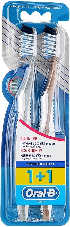 Oral-B Manual Spazzolino Pro Expert Tutto In Uno 2 Pezzi-5