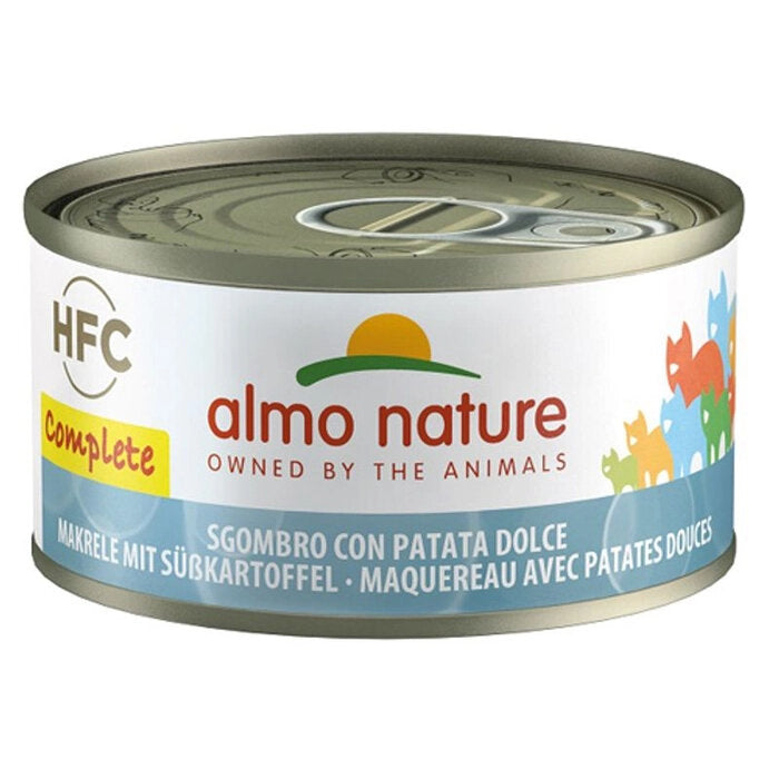 Almo Nature HFC Complete Cibo Umido Sgombro/Patata Dolce Per Gatti Adulti Lattina 70g-2