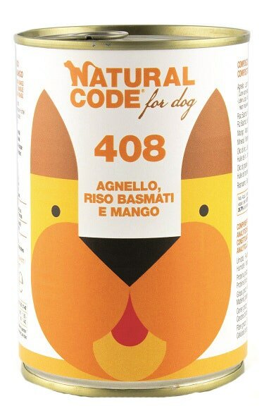NATURAL CODE 408 DOG AGN/RI/MA-1