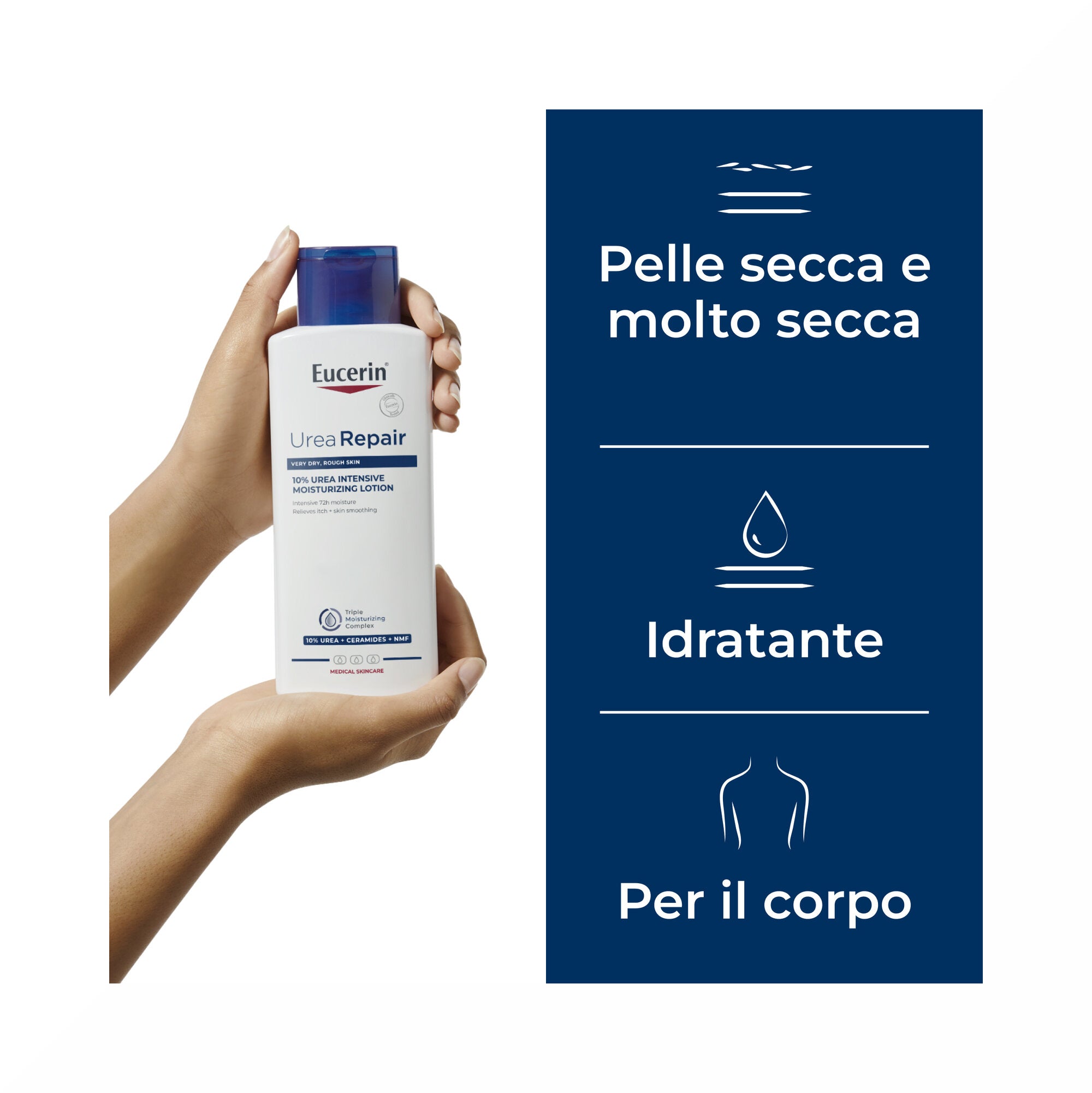 Eucerin UreaRepair Emulsione Intensiva 10% Urea 250ml-3