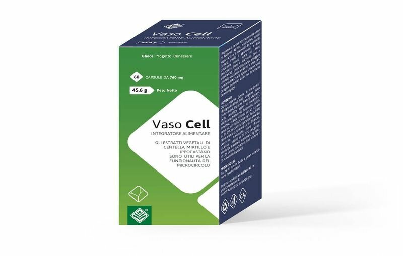 Ghes Vaso Cell utile per il microcircolo 60 capsule-1