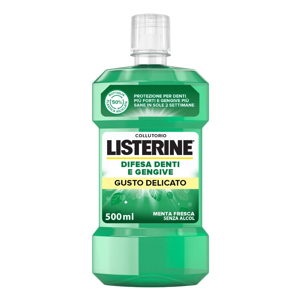 Listerine Difesa Denti&Gengive Collutorio protettivo 500ml gusto menta delicata-9
