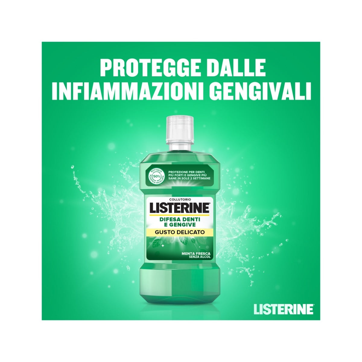 Listerine Difesa Denti e Gengive gusto Delicato OFFERTA 2x500ml-17