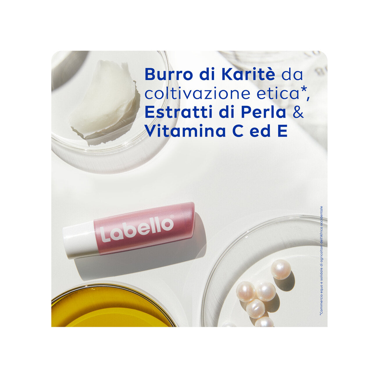 Labello Pearly Shine Burrocacao Labbra Colorato E Nutriente Con Estratti Di Perla E Seta 4,8g-4