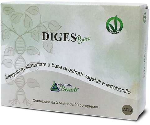 Alchimia Benoit Diges Ben 60 Compresse-1