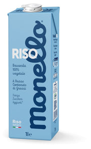 Monello Riso Bevanda Vegetale Brick da 1 Litro-0