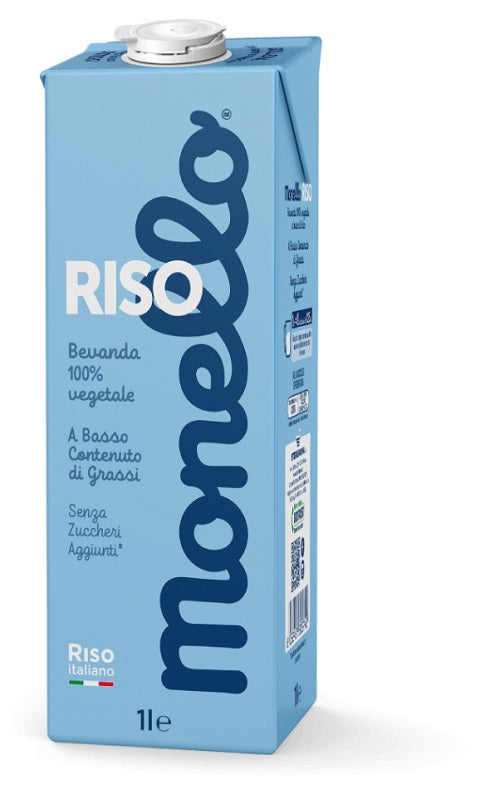 Monello Riso Bevanda Vegetale Brick da 1 Litro-0