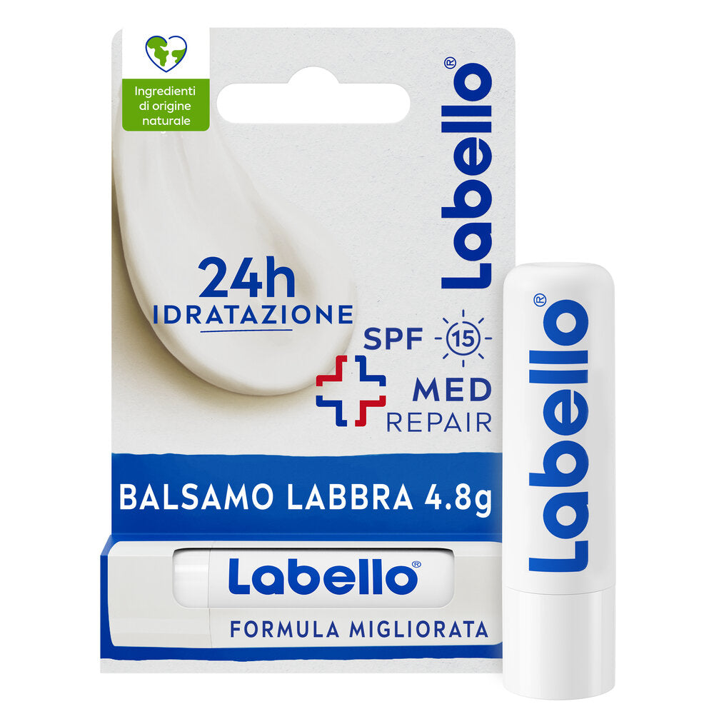 Labello Med Repair Burrocacao Labbra Idratante E Riparatore Con Vitamina E E Spf 15 4,8g-1