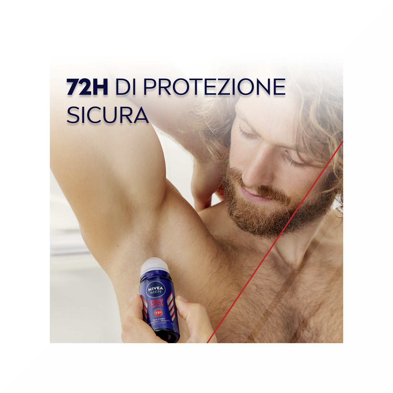 Nivea Men Dry Impact Deodorante Roll on 50ml Uomo Per 72h Di Protezione Antitraspirante-4