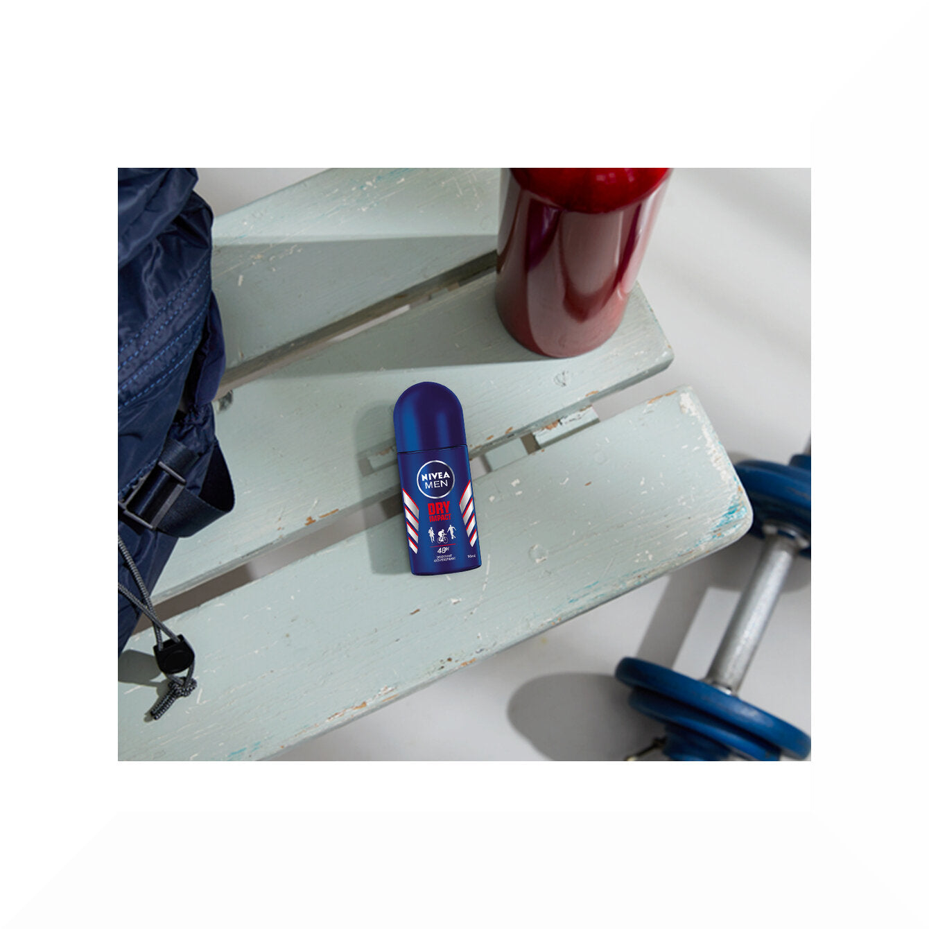 Nivea Men Dry Impact Deodorante Roll on 50ml Uomo Per 72h Di Protezione Antitraspirante-6