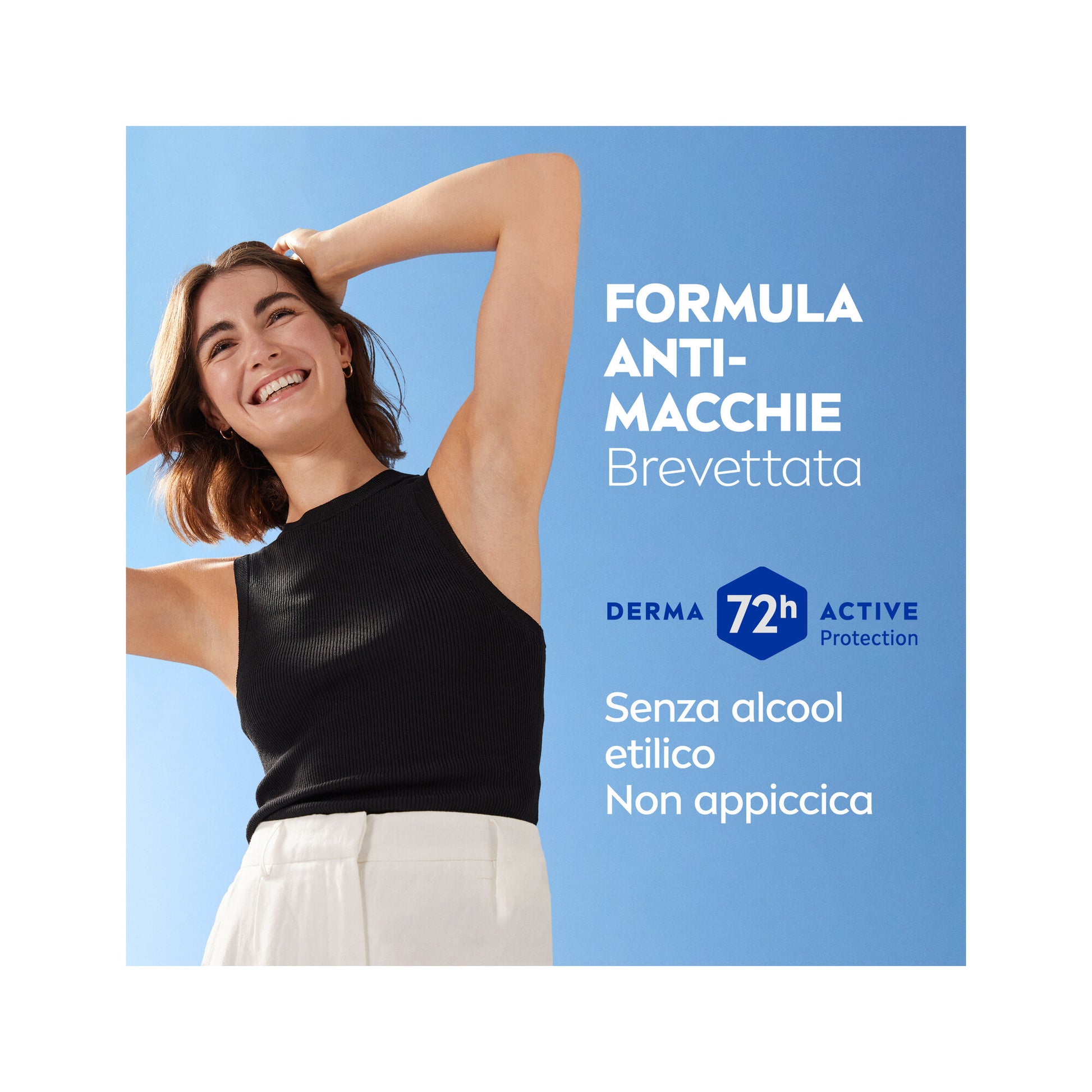 Nivea Black & White Invisible Original Roll-on Deodorante Donna Antitraspirante 72h 50ml-3