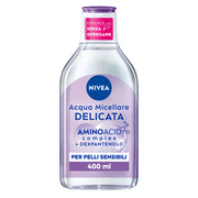 Nivea Micellair 5in1 Acqua Micellare Delicata Detergente Viso E Occhi Struccante Lenitivo 400ml-1
