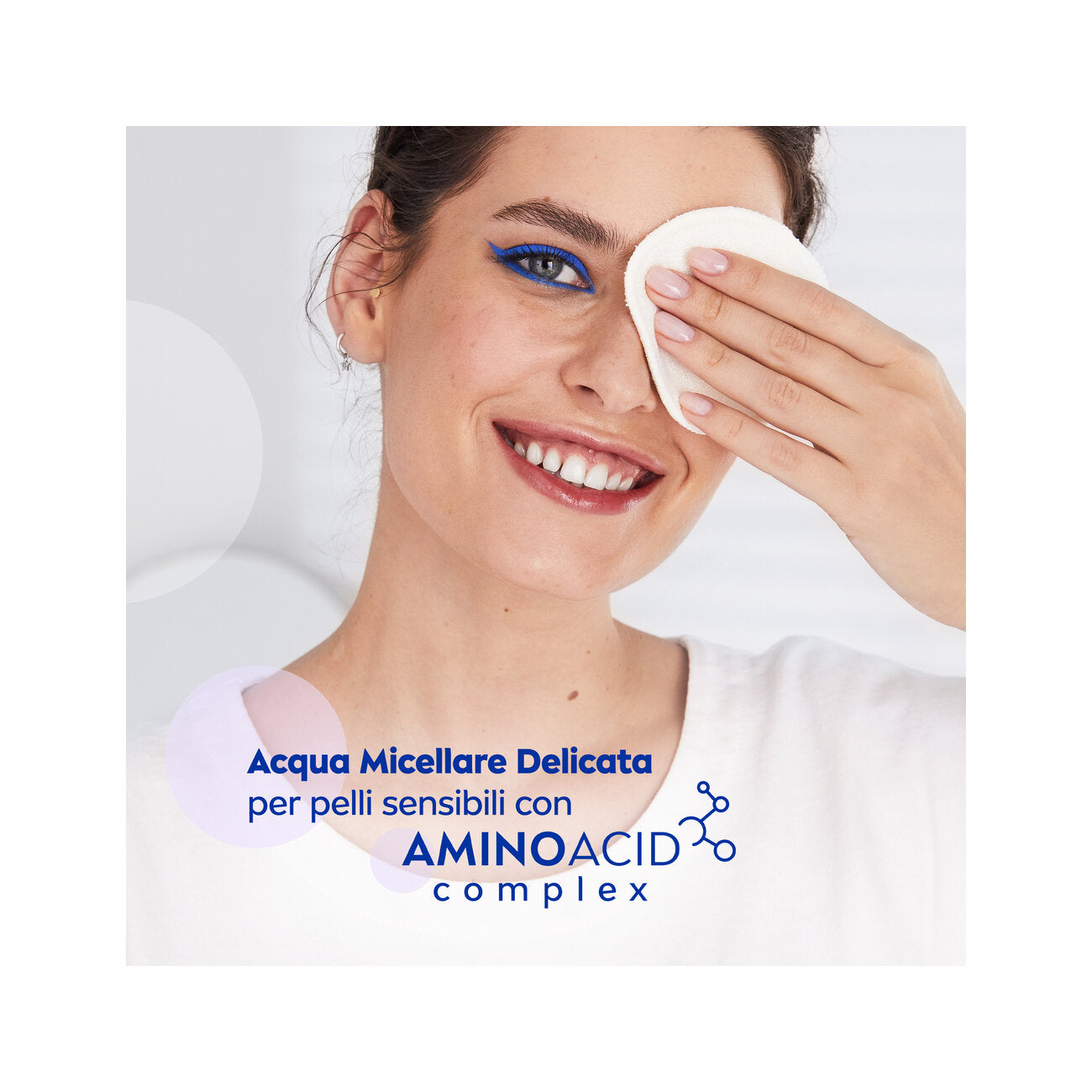 Nivea Micellair 5in1 Acqua Micellare Delicata Detergente Viso E Occhi Struccante Lenitivo 400ml-2