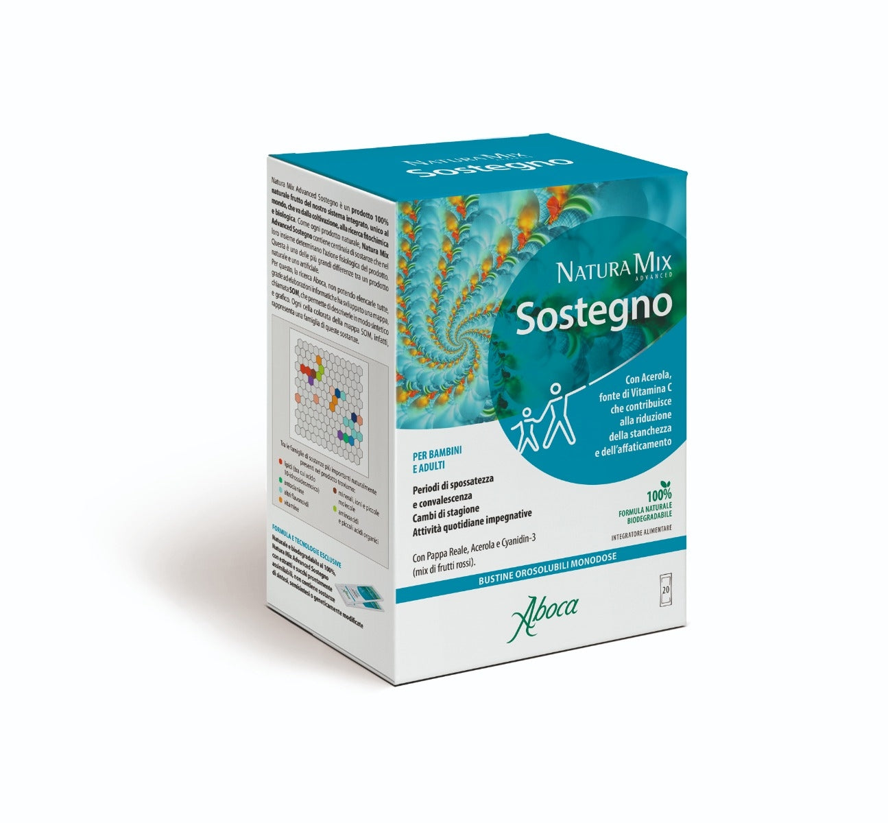 Aboca Natura Mix Advanced Sostegno 20 Bustine-2
