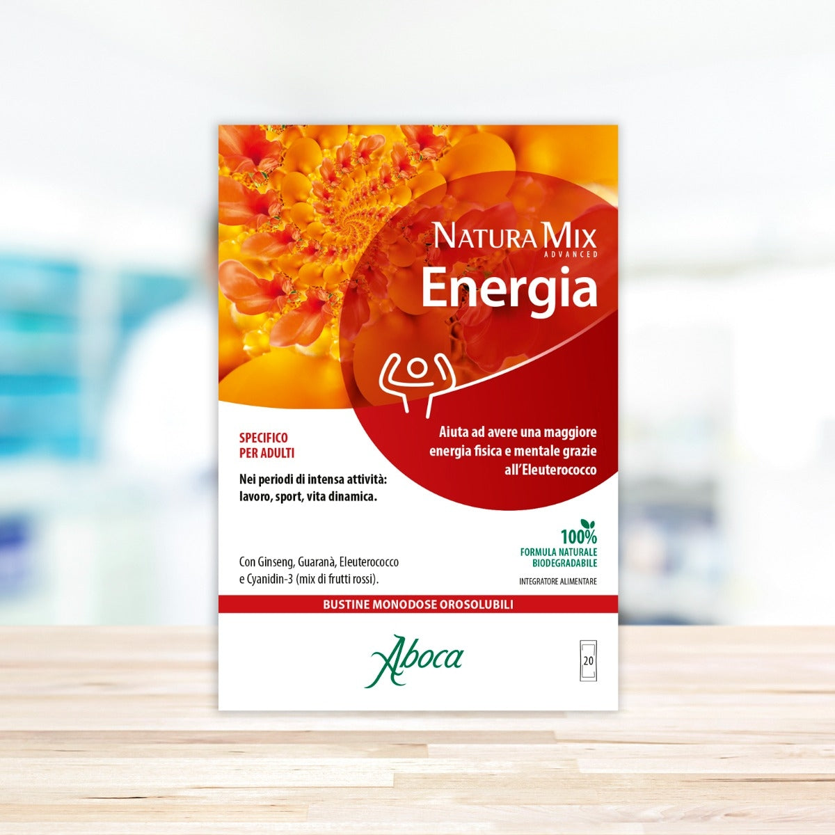 Aboca Natura Mix Advanced Energia 20 bustine-3