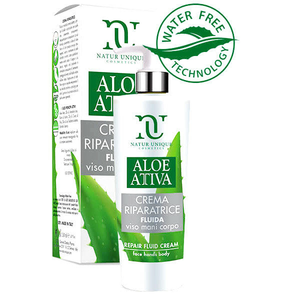 Natur Unique Aloe Attiva Crema Riparatrice Fluida 190ml-2