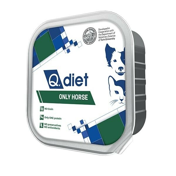 Q DIET ONLY HORSE 85G-1