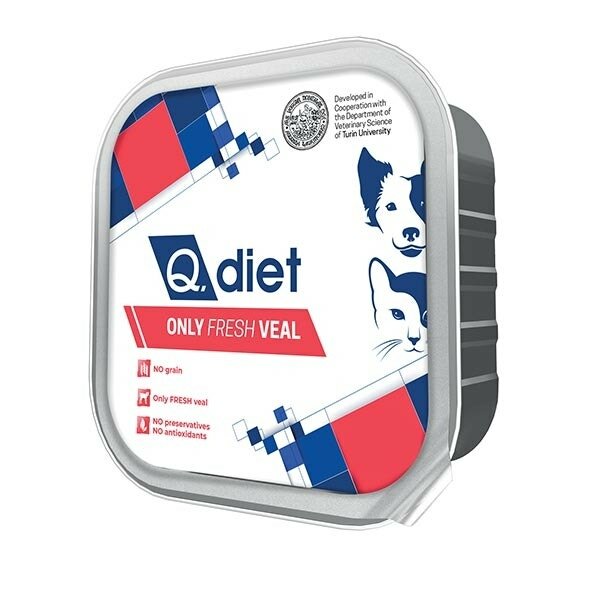 Q DIET ONLY FRESH VEAL 150G-1