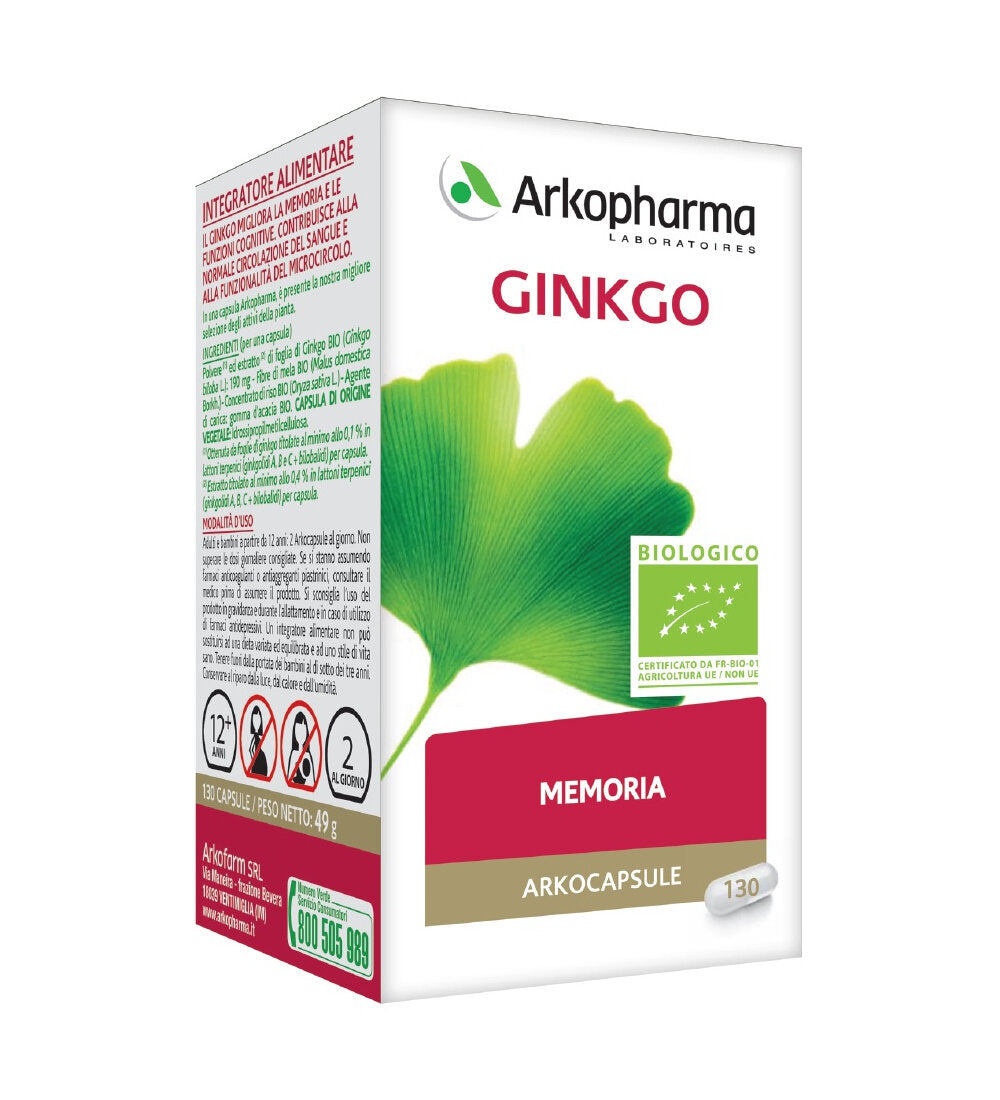 Arkopharma Ginkgo Bio 45 Capsule-2