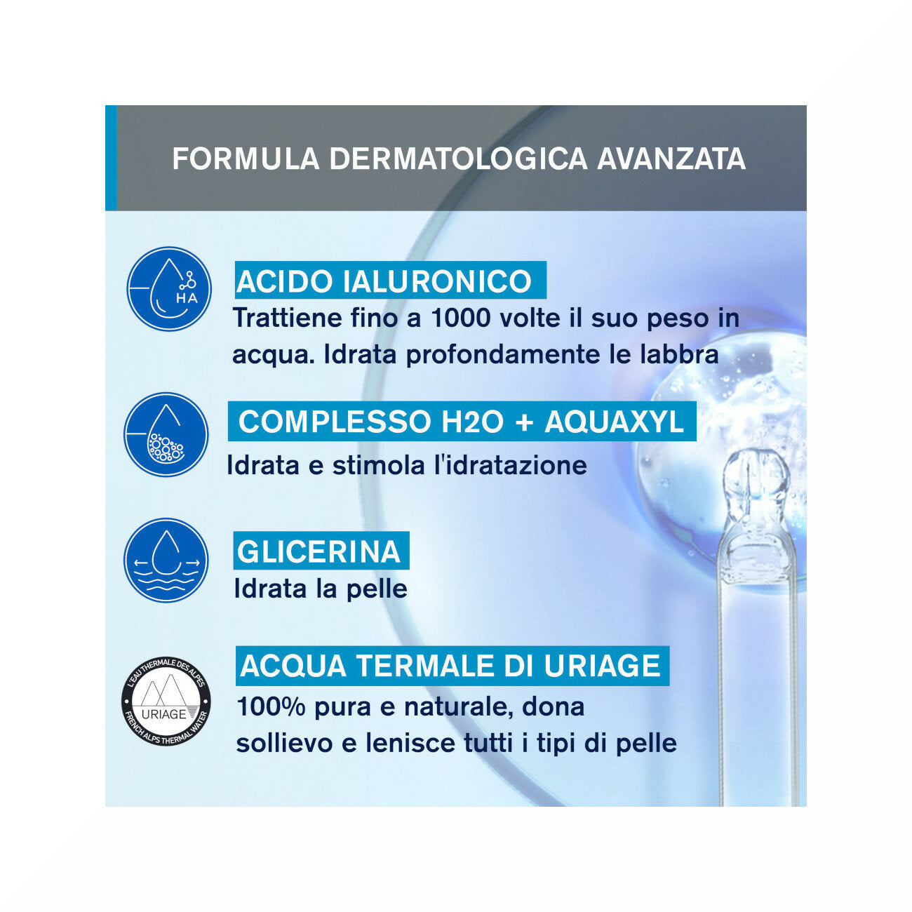 Uriage eau thermale gel idratante all’acqua pelle normale o mista 40ml-12