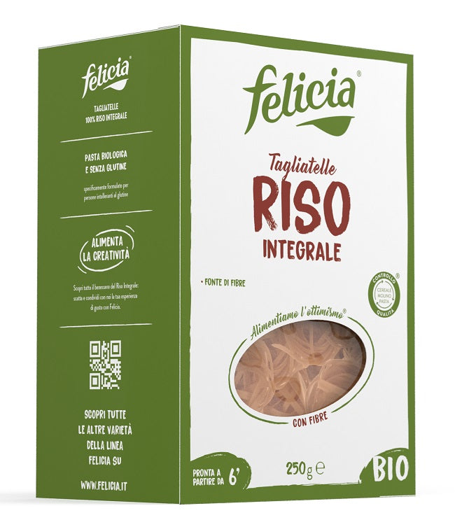 Felicia Tagliatelle Riso Integrale 250 g-0