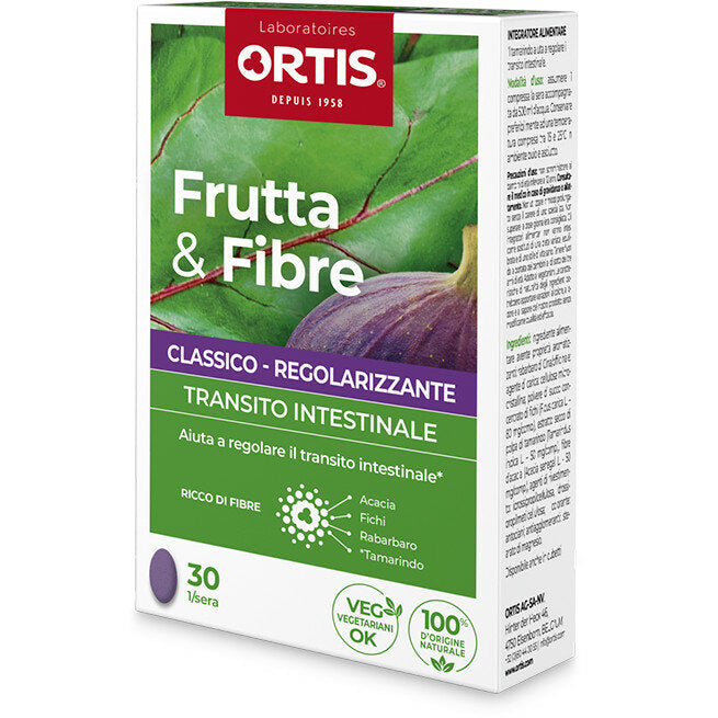 Frutta&Fibre Classico Regolarizzante del transito intestinale 30 compresse-2