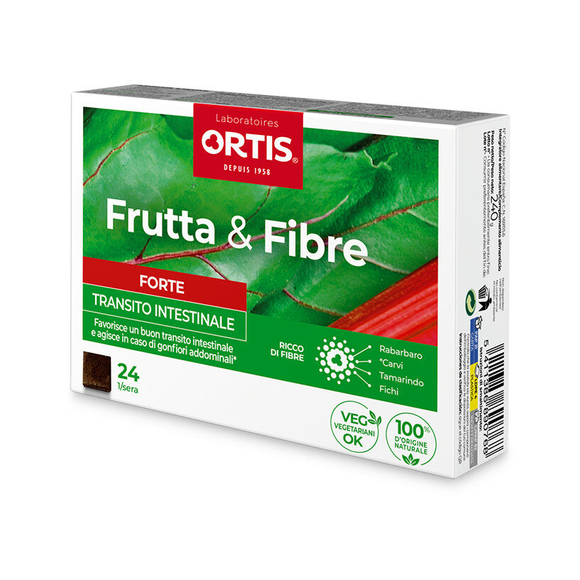Frutta&Fibre Forte benessere del transito intestinale 24 cubetti-2