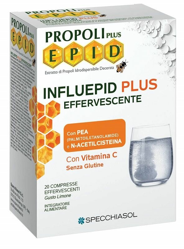 Specchiasol Influepid Plus Effervescente Propoli 20 compresse-3