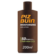 Piz Buin Moisturising Latte Solare SPF 50+ Protezione Molto Alta 200ml-9