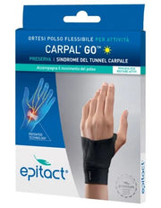 Epitact Carpal Go ortesi polso flessibile per attività mano sinistra TG M-1