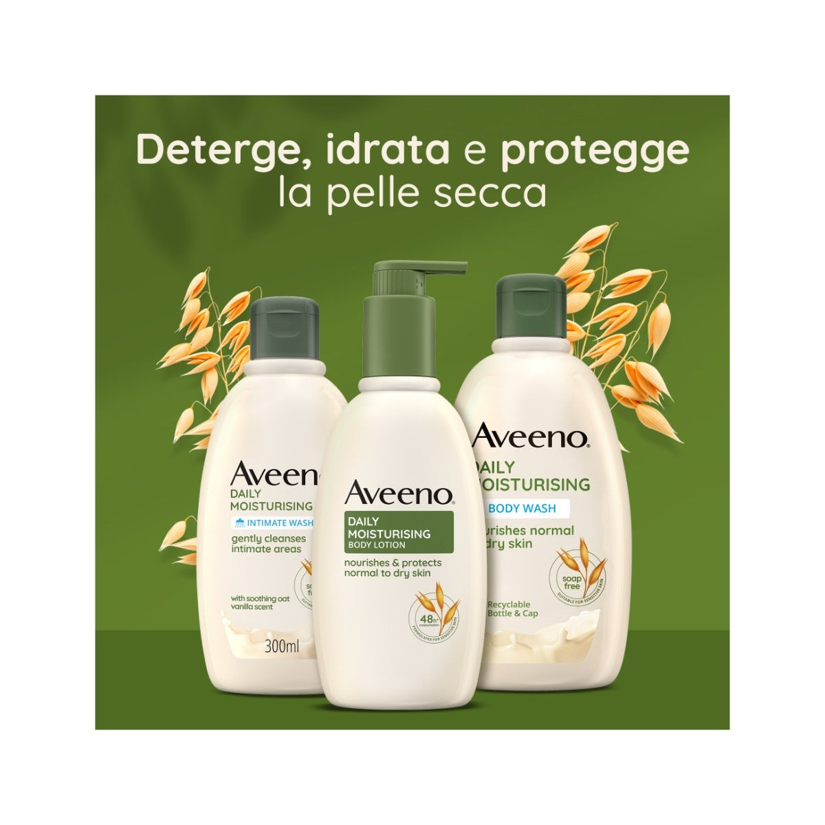 Aveeno Daily Moisturising Bagno Doccia profumo delicato 300ml-14