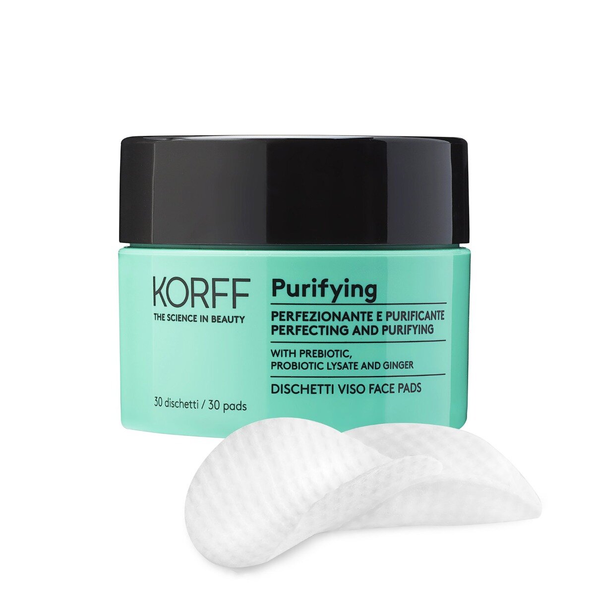Korff Purifying dischetti viso perfezionanti e purificanti 30 dischetti-2