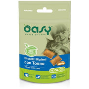 Oasy Biscotti Ripieni Con Tonno Per Gatti 60g-1