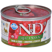 Farmina N&d Wet Dog Quinoa/anatra 140 g