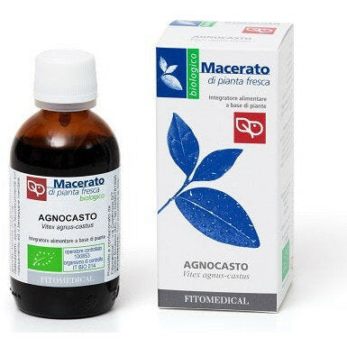 Fitomedical Agnocasto Macerato pianta fresca biologico 50ml-2