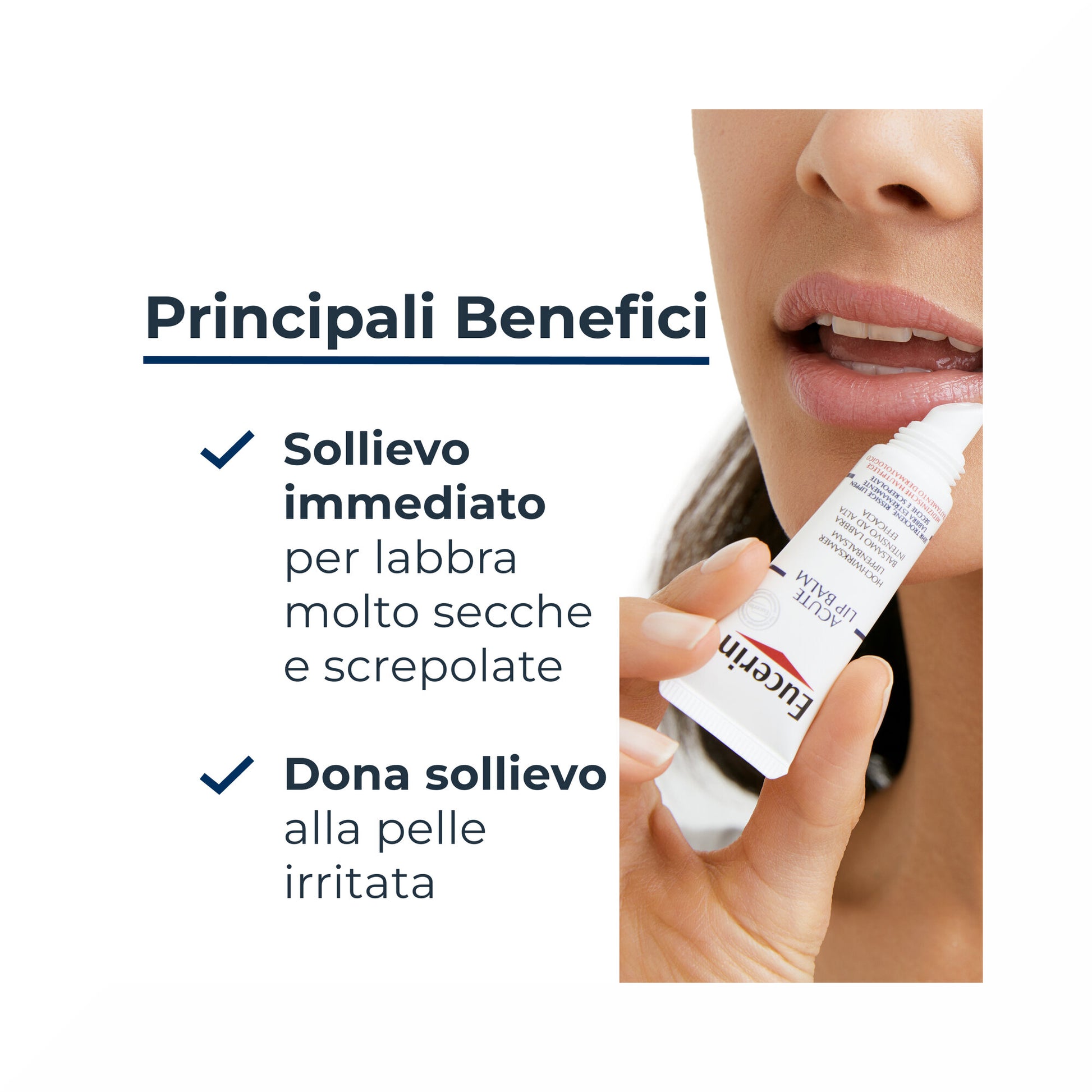 Eucerin Acute Lip Balm 10ml - Sollievo Intenso per Labbra Secche-2