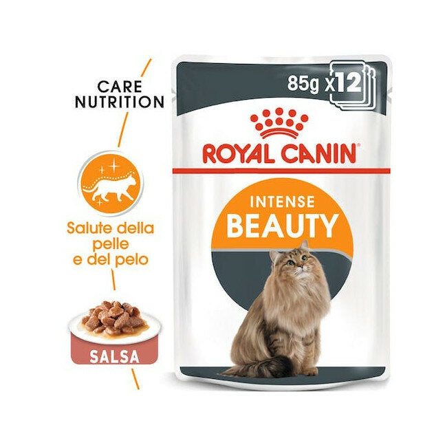 Royal Canin Hair & Skin in Salsa Alimento Umido Per Gatti Adulti Bustina 85g-4