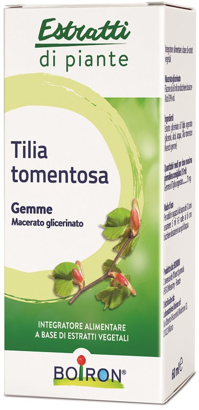 Boiron Tilia Tomentosa medicinale omeopatico Macerato Glicerico 60ml