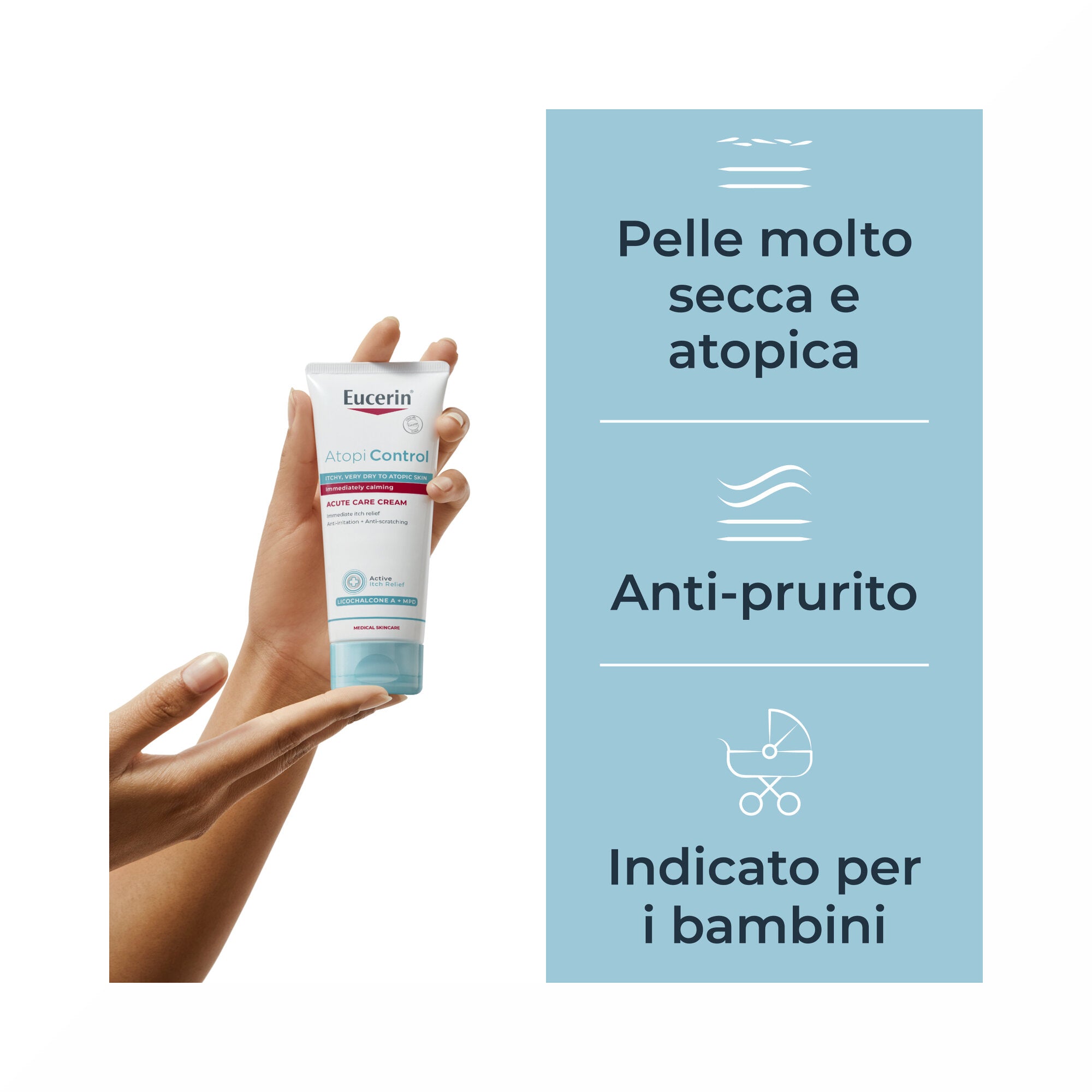 Eucerin AtopiControl Crema Fasi Acute 100ml-3