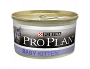 Purina Pro Plan Baby Kitten Mousse Pollo Lattina 85g-2