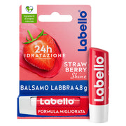 Labello Strawberry Shine Burrocacao Labbra Colorato E Idratante All'aroma Di Fragola 4,8g-1