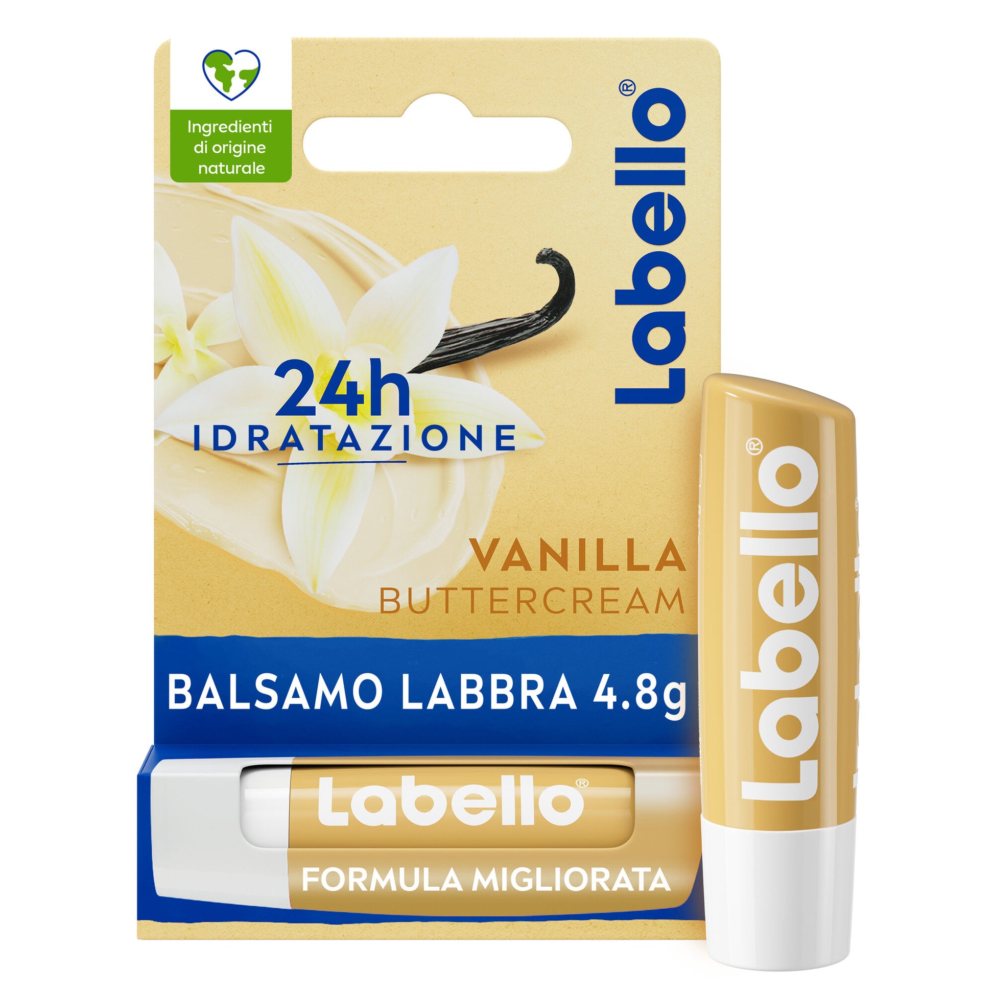 Labello Vanilla Buttercream Burrocacao Labbra Idratante Con Profumazione Alla Vaniglia 4,8g-1