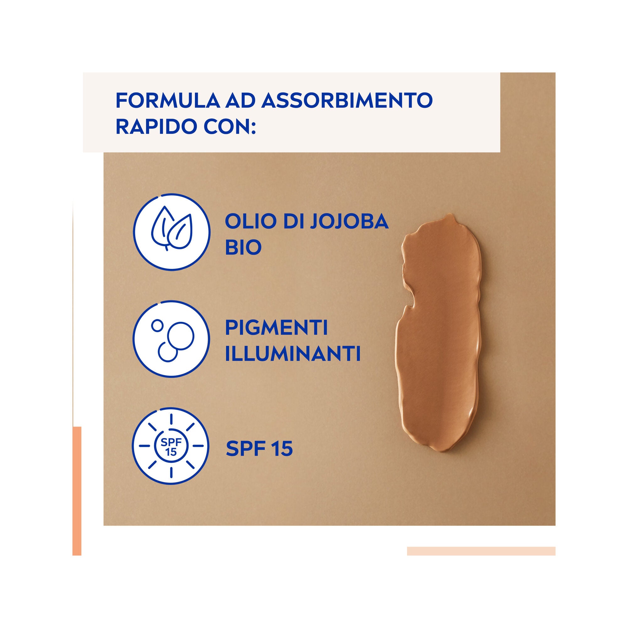 Nivea 5 in 1 Bb Cream Super Idratante 24h No Stop Dorata 50 ml Crema Viso Colorata Con Spf15-4