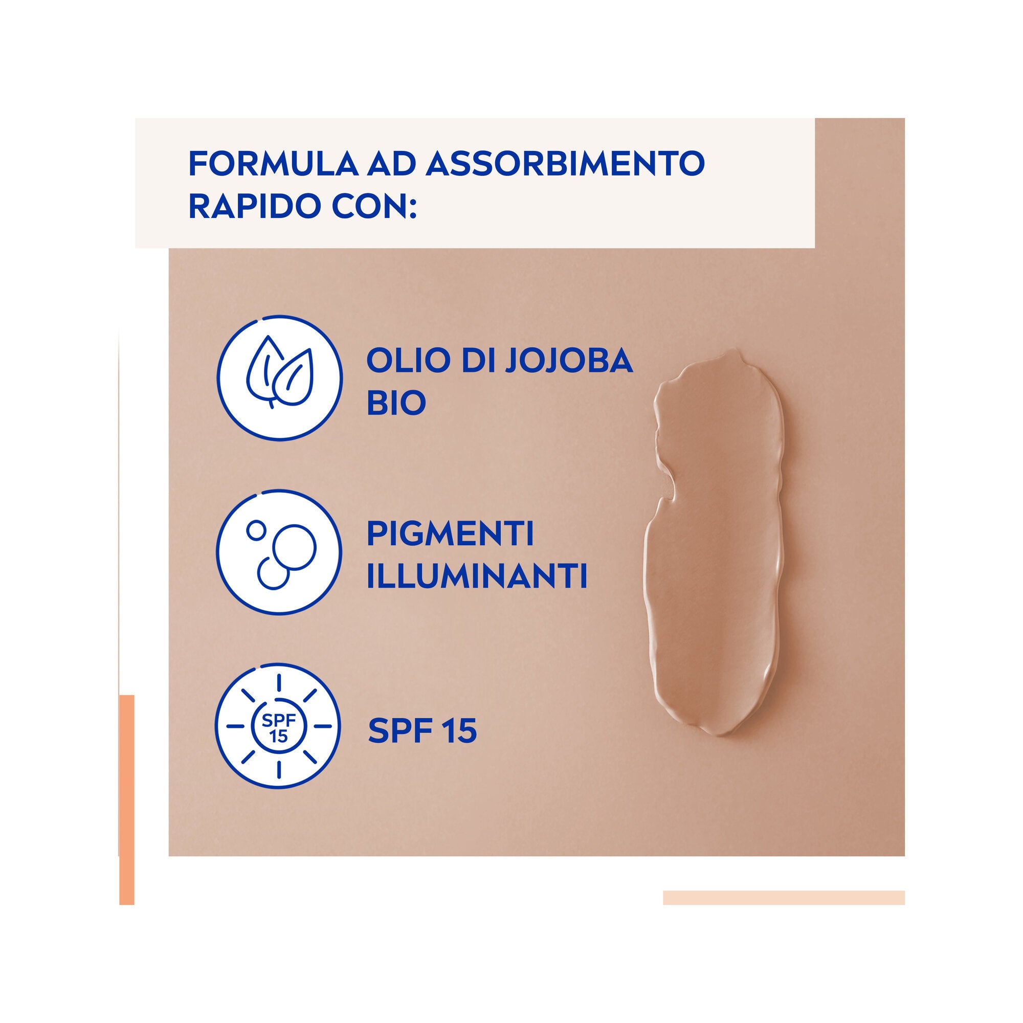 Nivea 5 in 1 Bb Cream Super Idratante 24h No Stop Naturale 50 ml Crema Viso Colorata Con Spf15-8