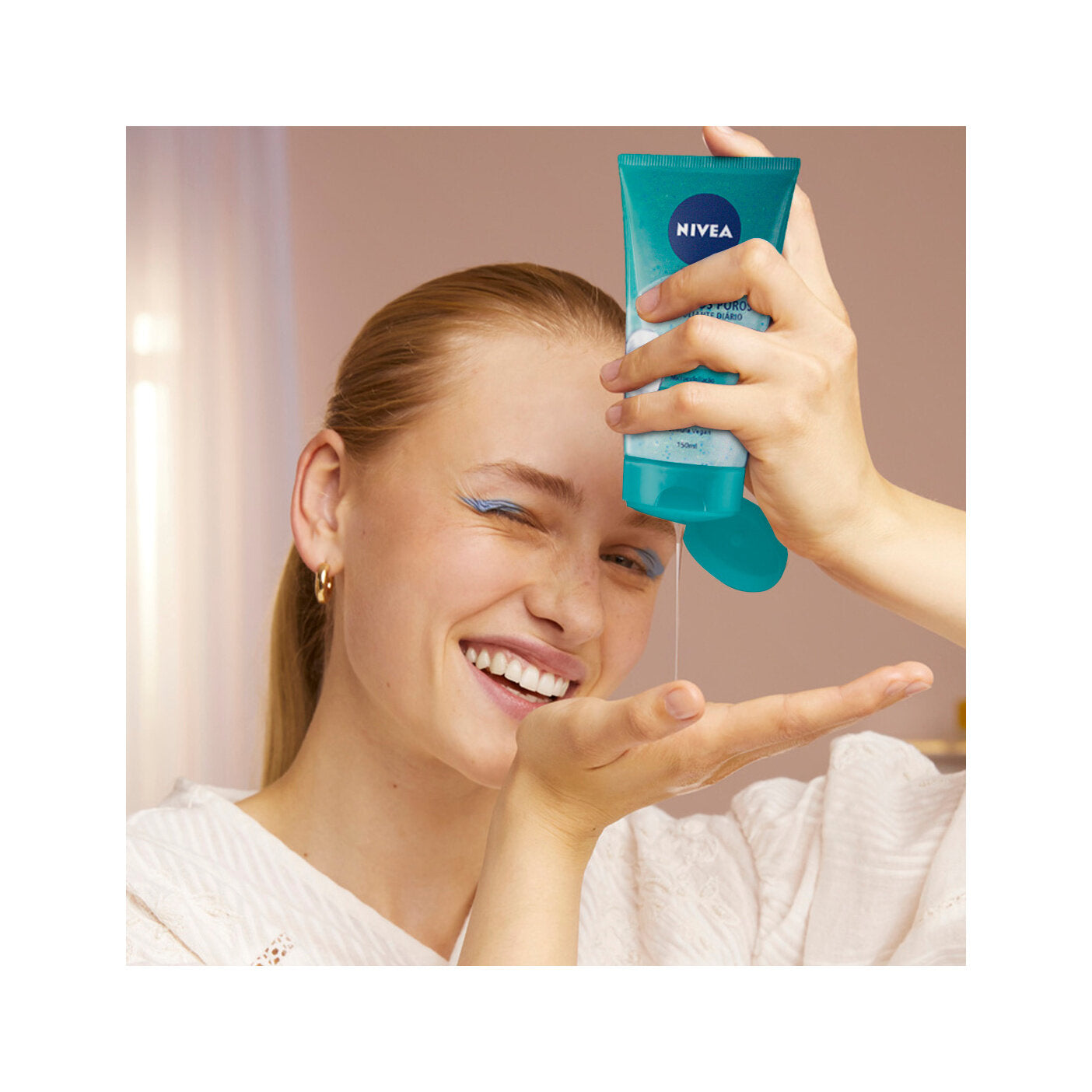 Nivea Clean Deeper Gel Scrub Viso Quotidiano 150 ml Esfoliante Viso Per La Cura Della Pelle Grassa-3