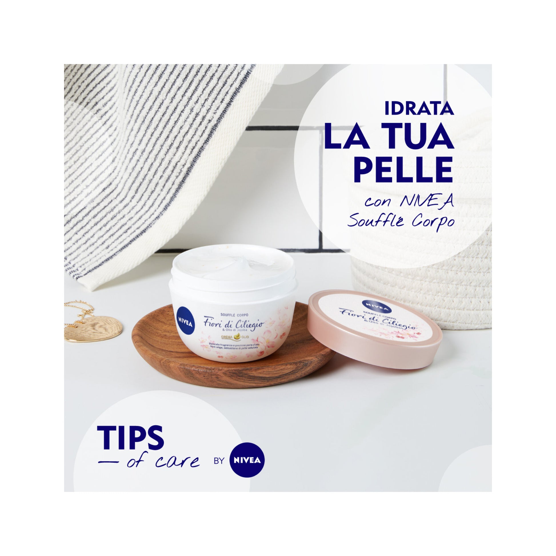 Nivea Soufflé Corpo Cocco & Olio di Monoi Crema Corpo Idratante Dalla Texture Leggera 200ml-3