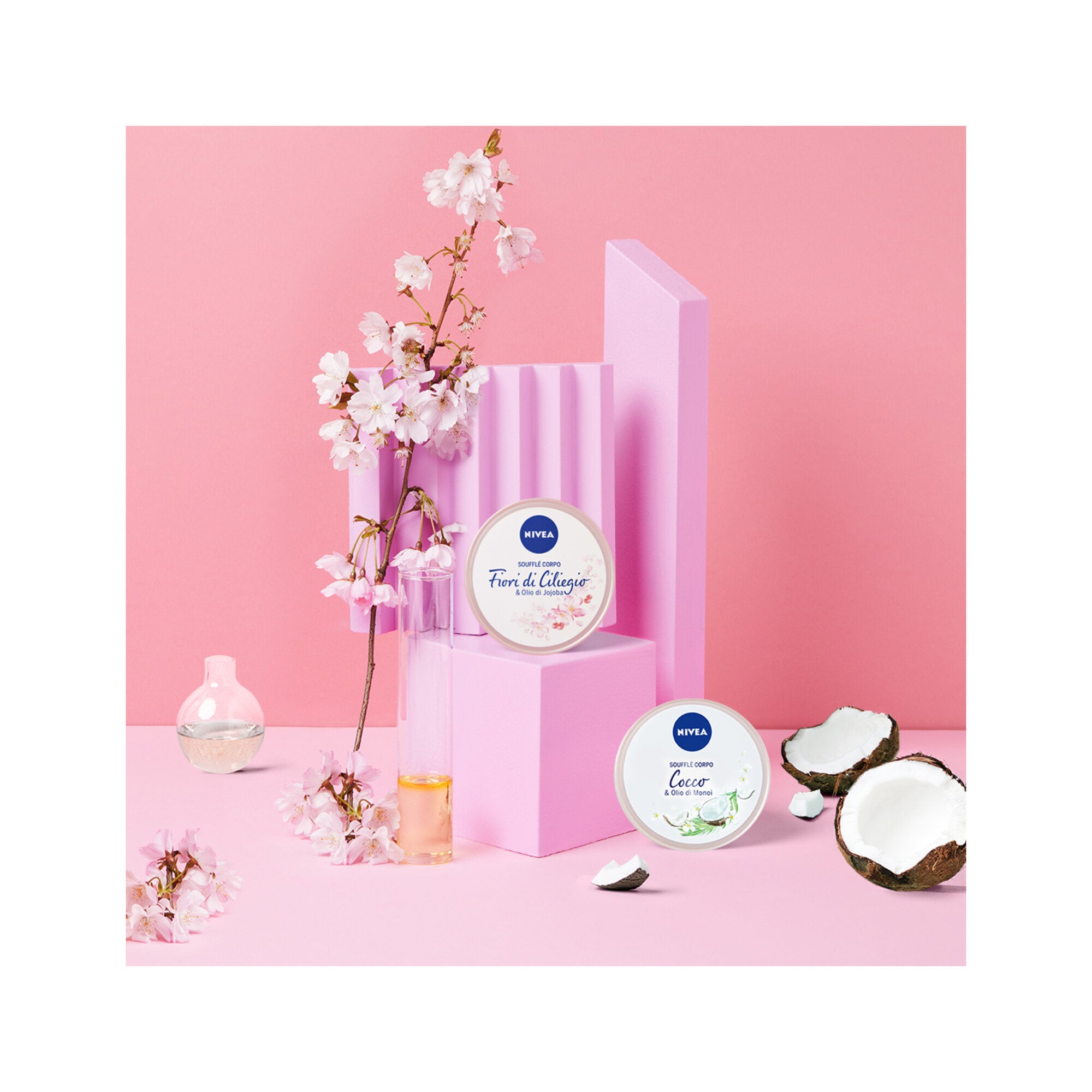 Nivea Soufflé Corpo Cocco & Olio di Monoi Crema Corpo Idratante Dalla Texture Leggera 200ml-4