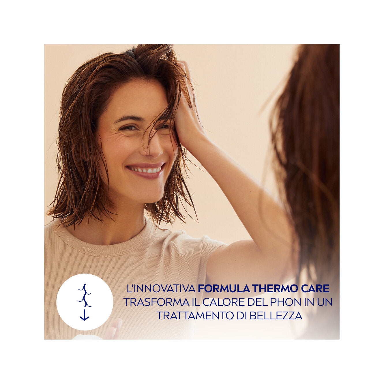 Nivea Styling Mousse Flexible Curls&care Schiuma per la Cura Capelli Ricci Extra Forte 150ml-4